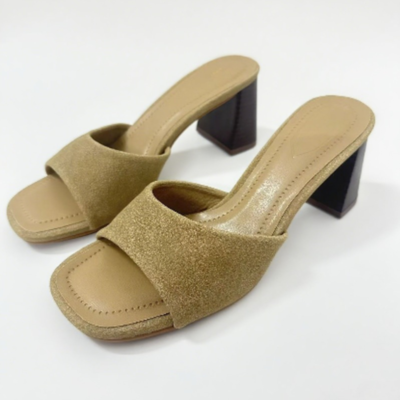 Home Office Makeover - 2025 Elegant Block Heels Women Summer