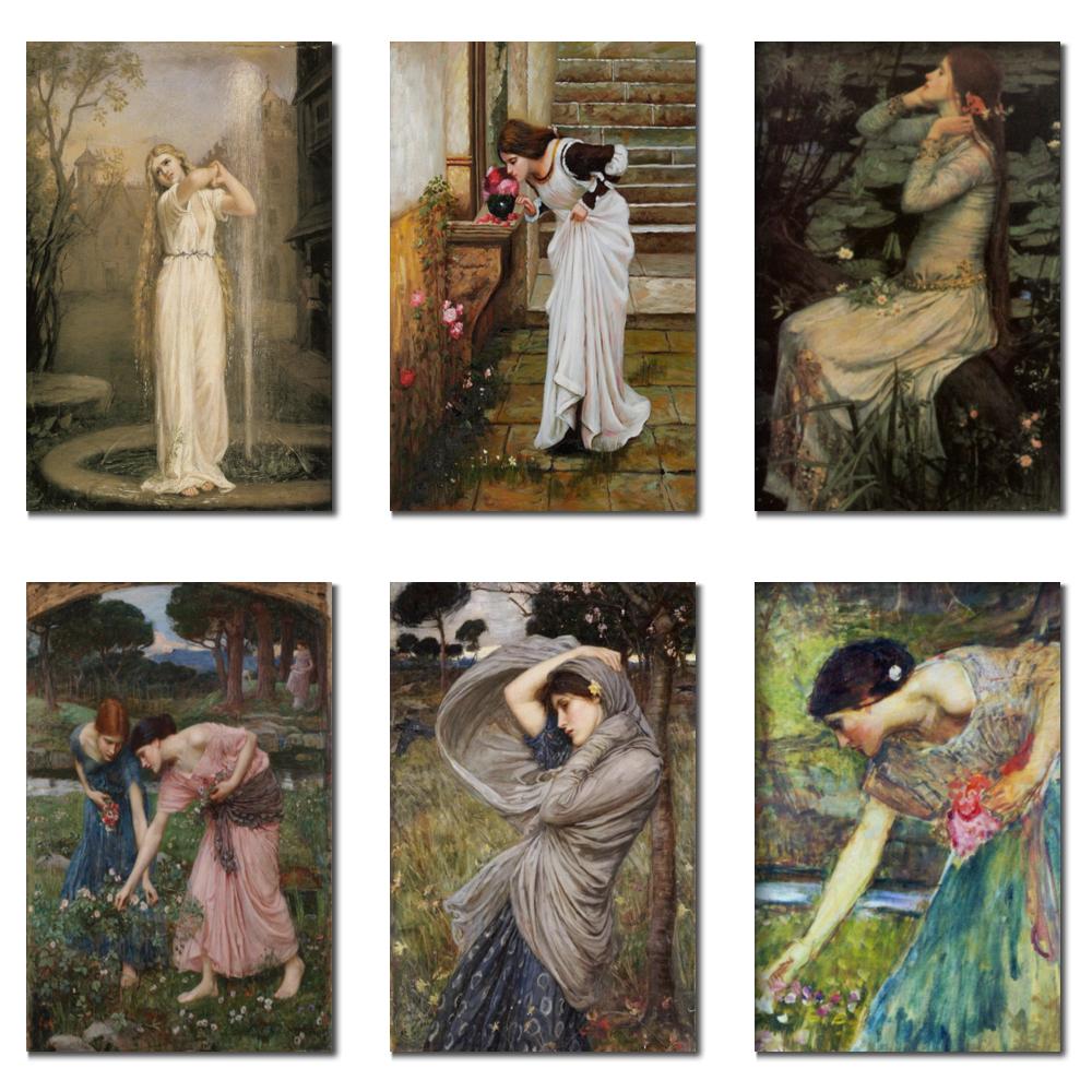 Home Office Ye - Classical Canvas Art Gather Ye Rosebuds