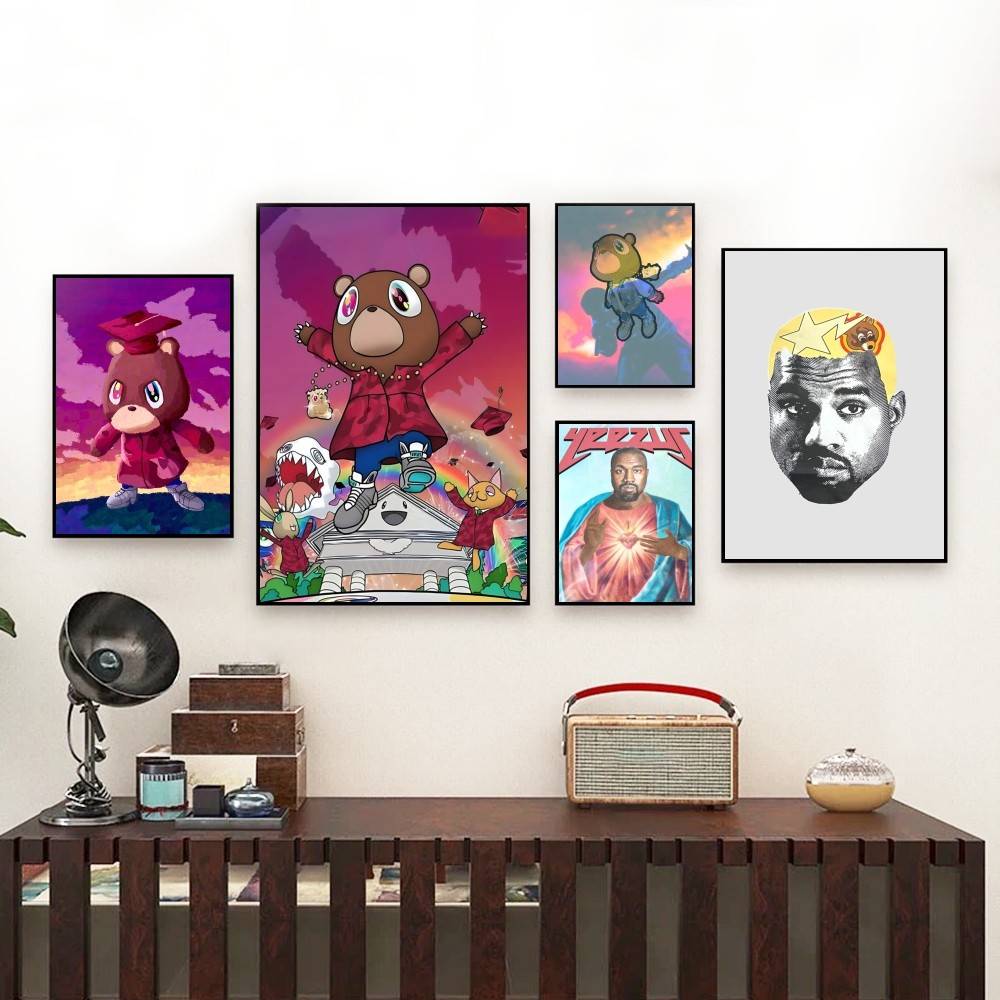 Home Office Ye - Classic Rapper K-Kanye W-West Y-Ye Poster