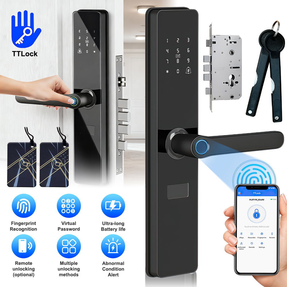 Home Office Immigration - Smart Door Lock TTLock App Fingerprint