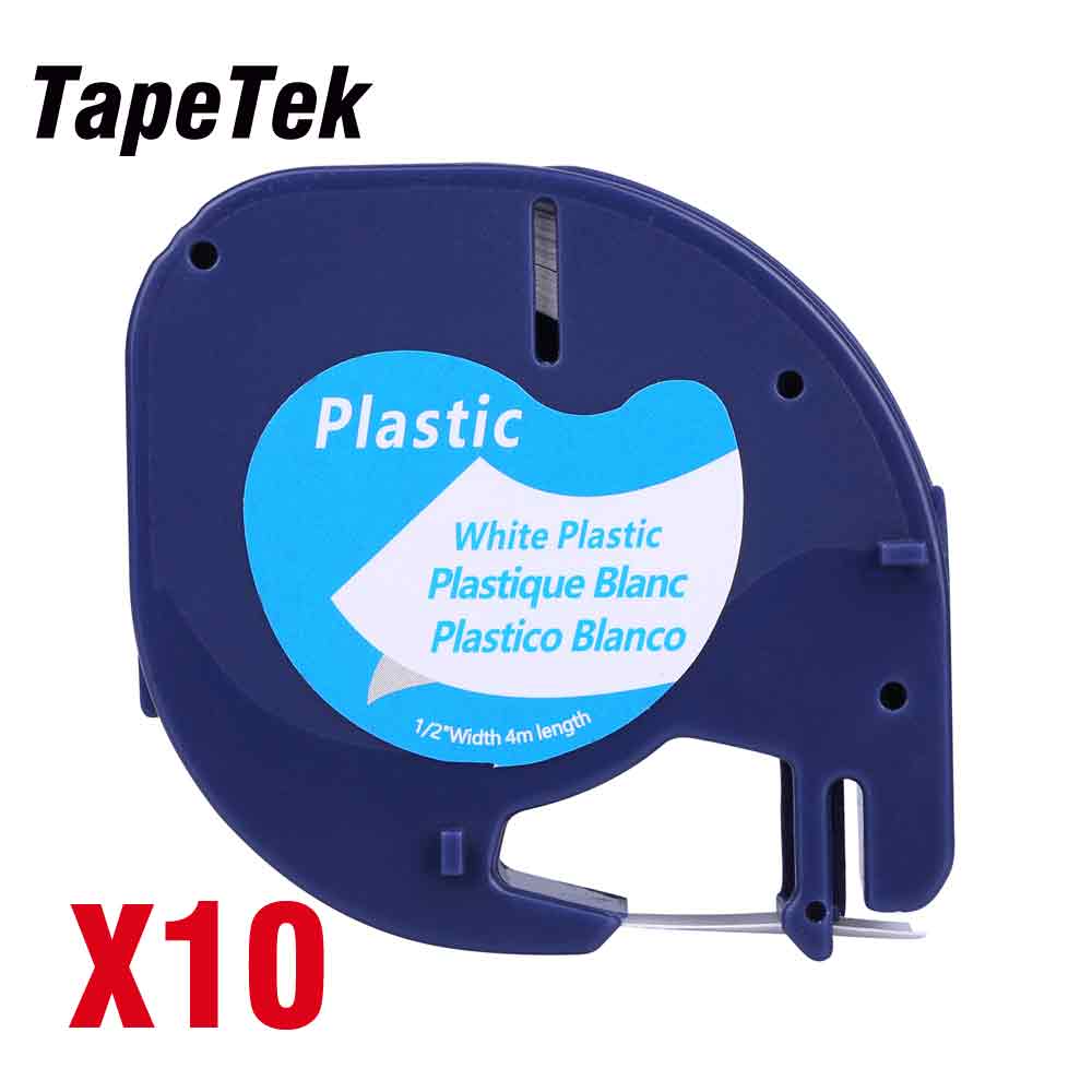 Label Maker Machine - TapeTek 10 Compatible Dymo LetraTag 91221