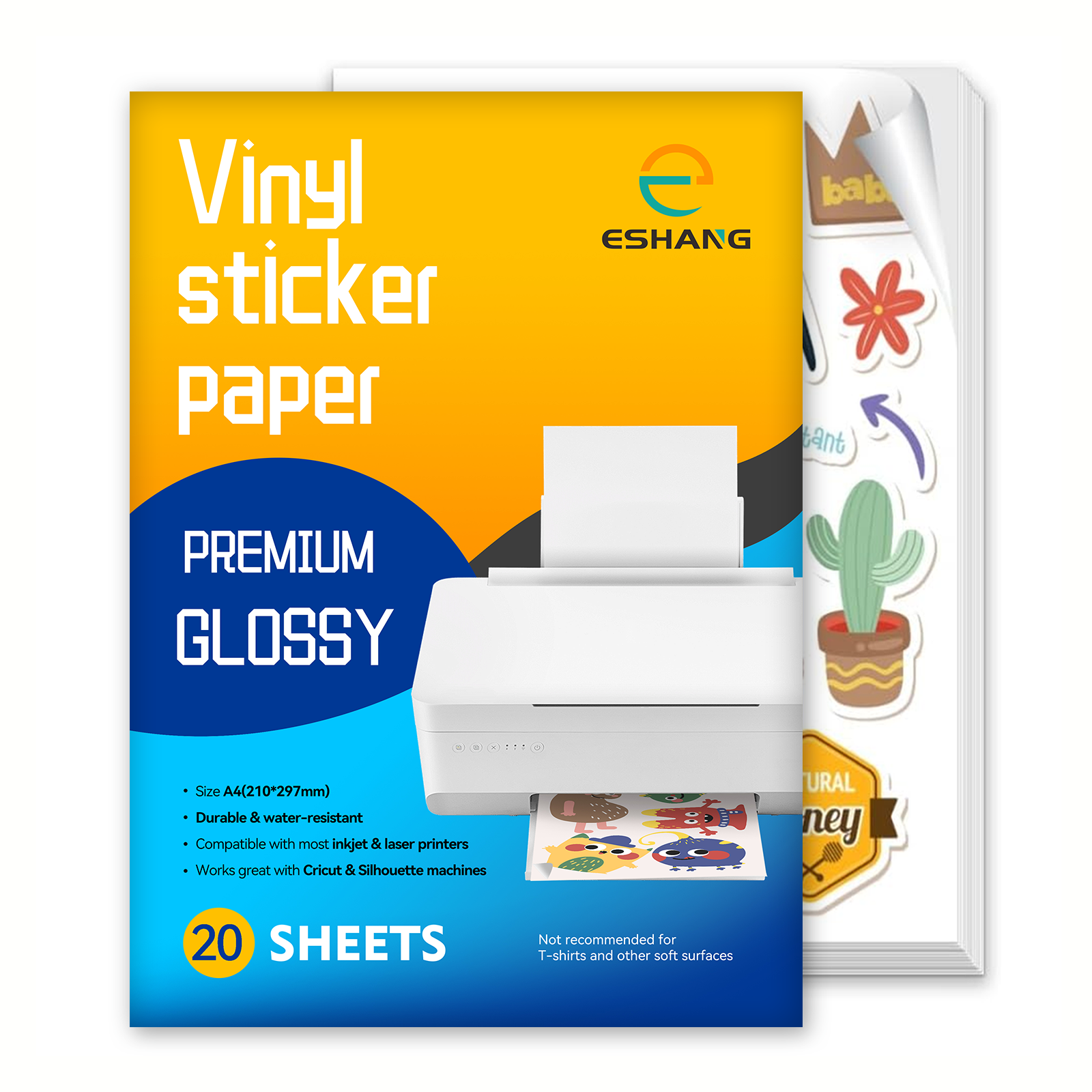 10/20 Sheets A4 Glossy White V – обзор и цена Label Maker Machine