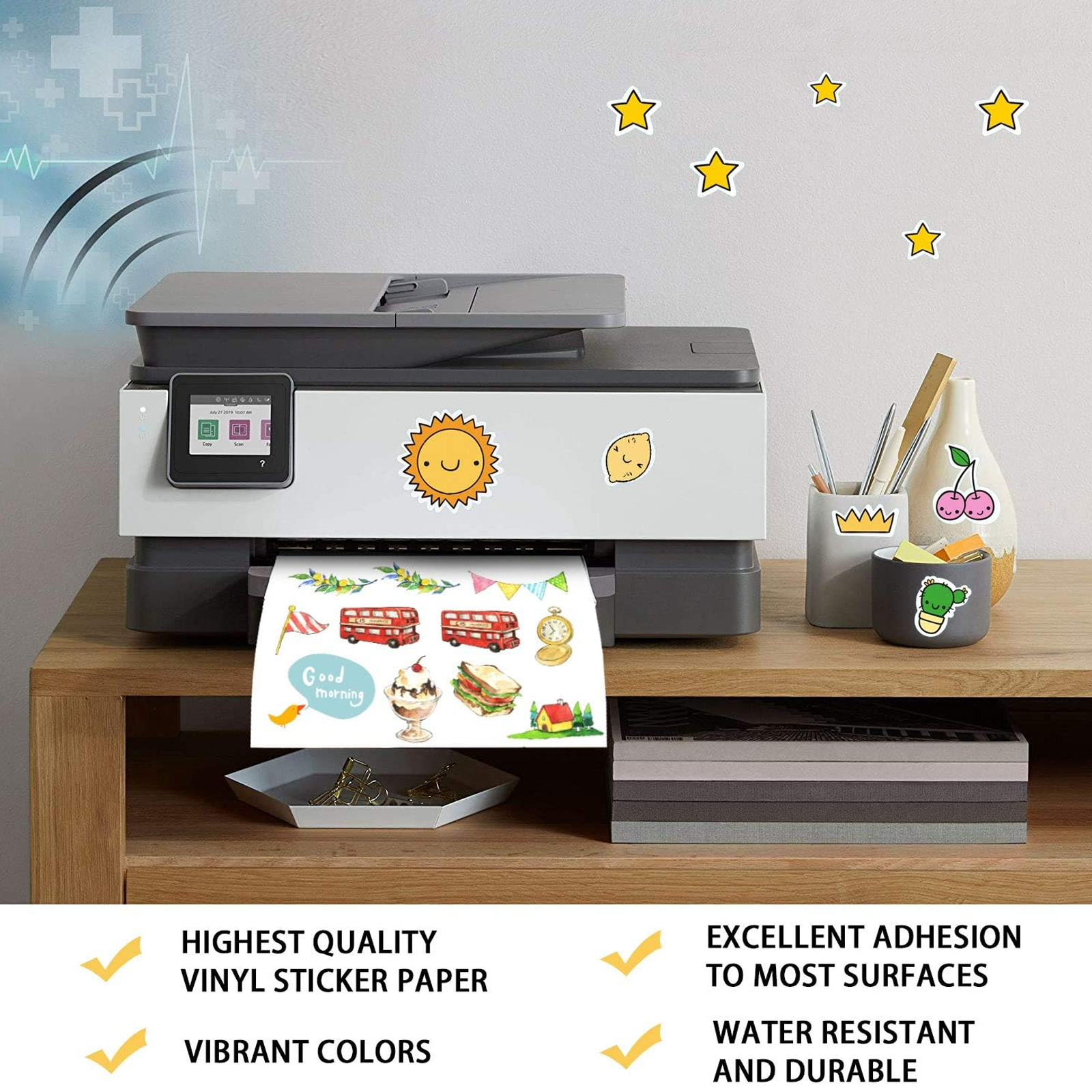 10/20 Sheets A4 Glossy White V – обзор и цена Label Maker Machine