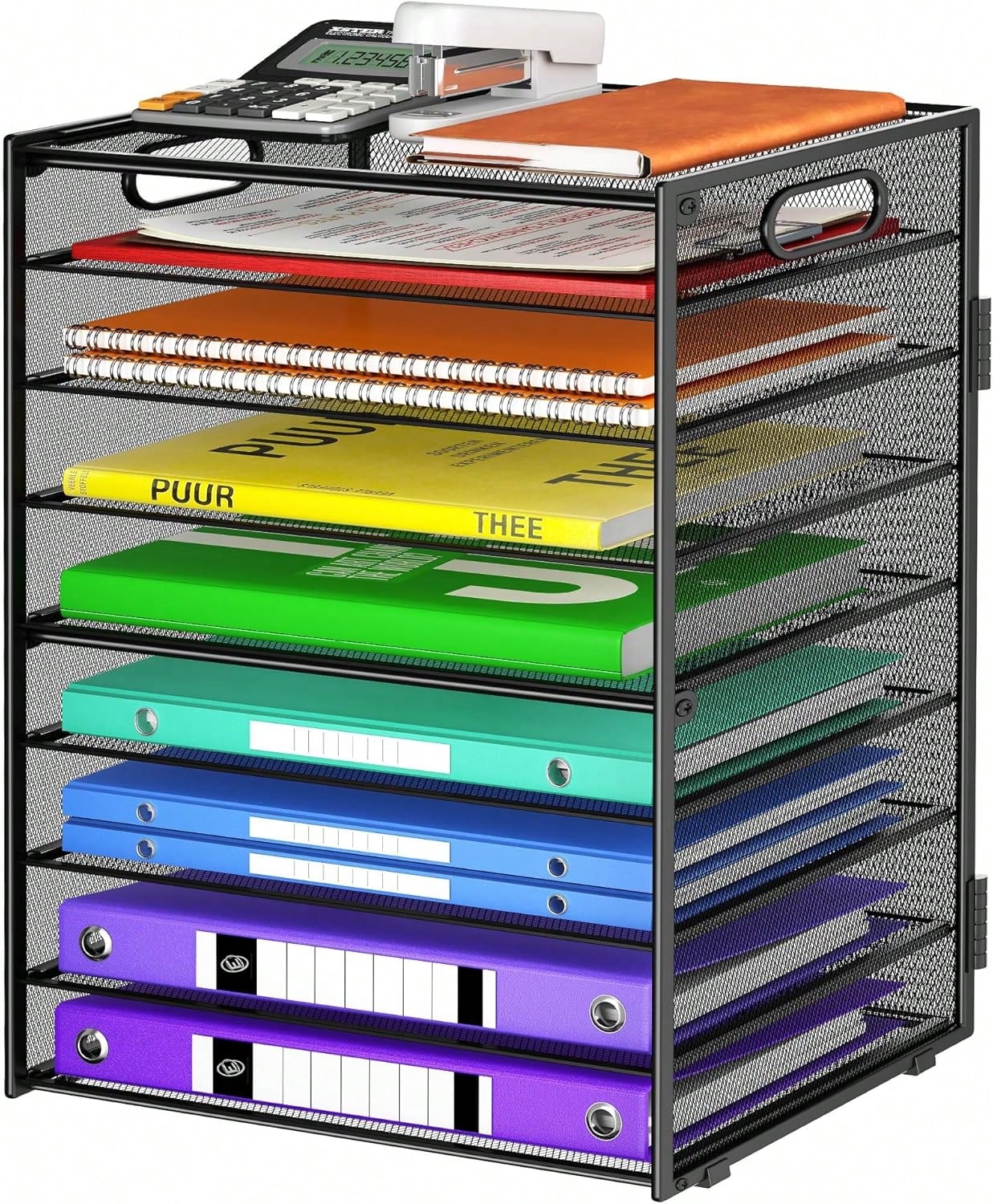 9 Tier Paper Organizer With Ha – обзор и цена Letter Tray Desk