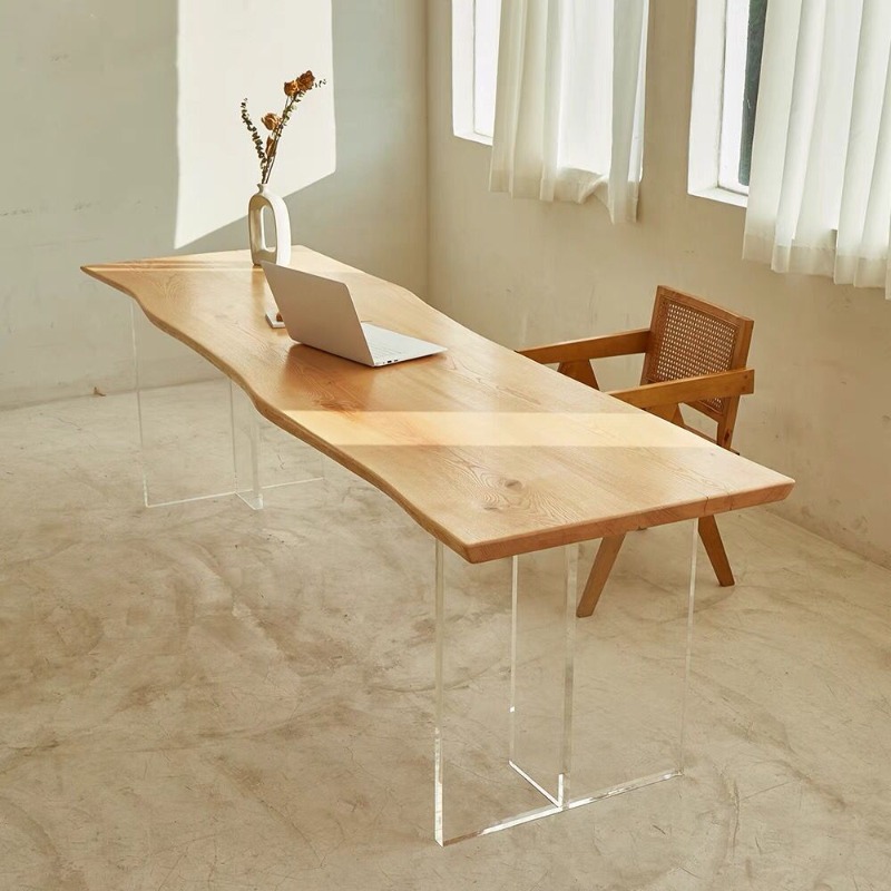 Nordic Solid Wood Acrylic Floa – обзор и цена Home Office Desk