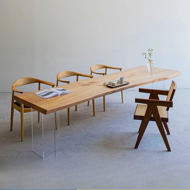 Nordic Solid Wood Acrylic Floa – обзор и цена Home Office Desk