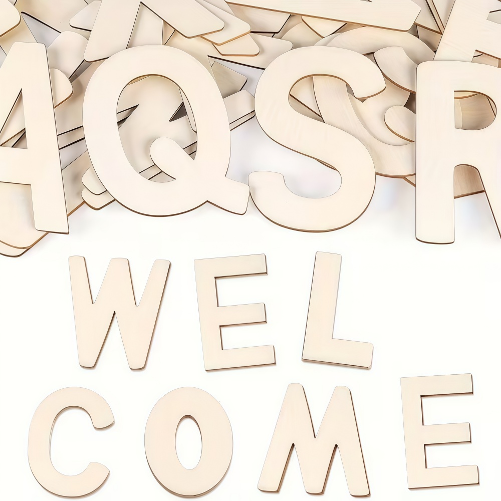 26pcs Designable Wood Letters  – обзор и цена Letter Tray Desk