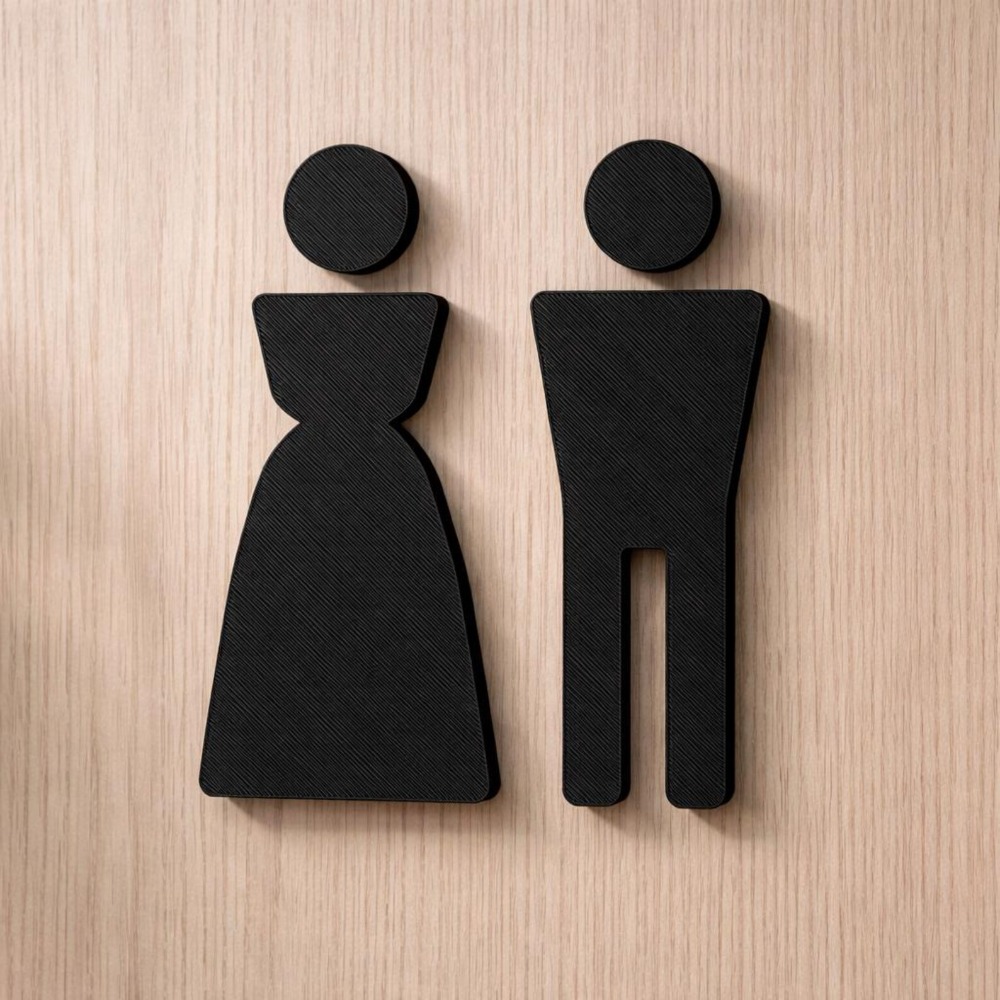Minimalist 3D Printed Male Fem – обзор и цена Home Office Icon