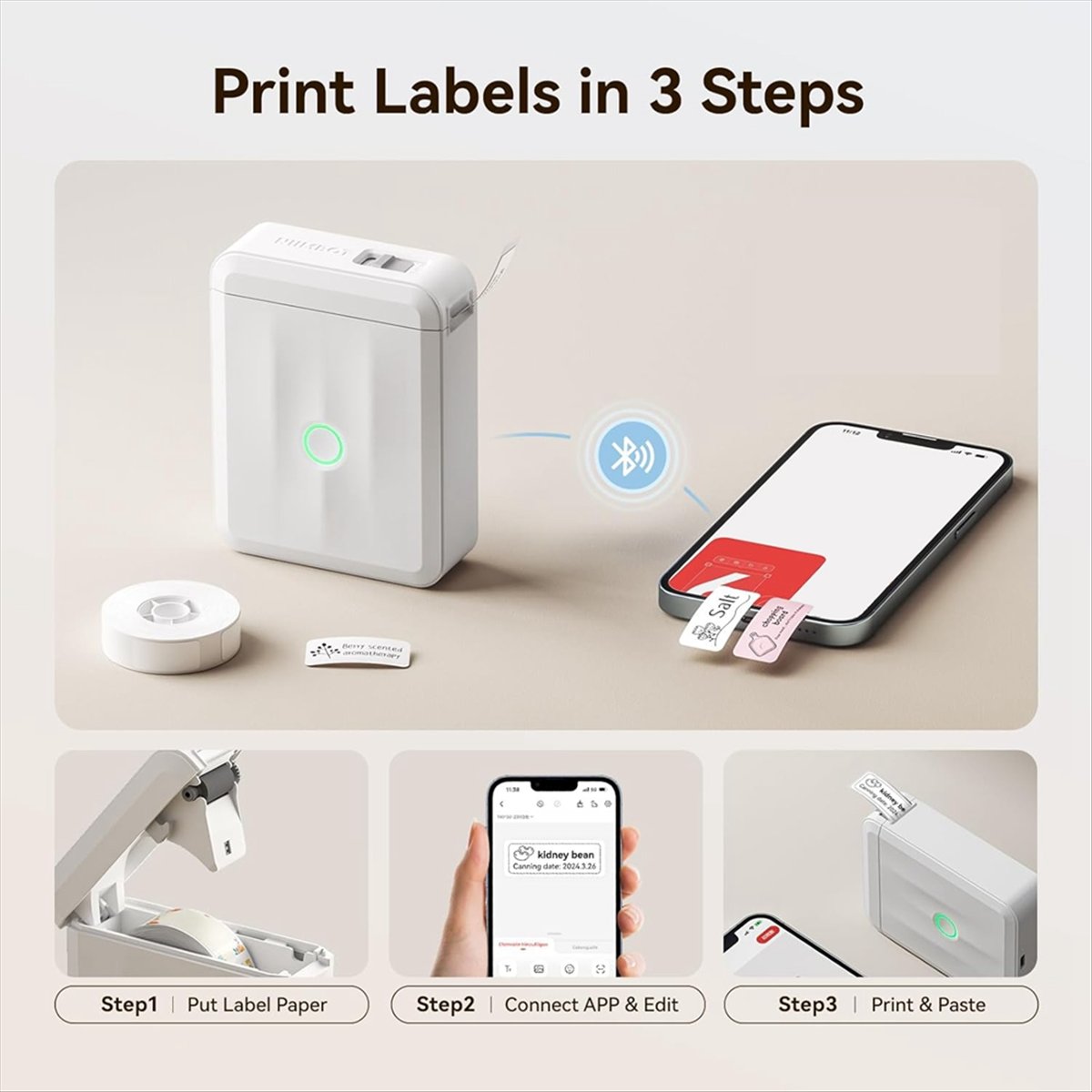 【lucky】 Label Maker Machine wi – обзор и цена Label Maker Machine