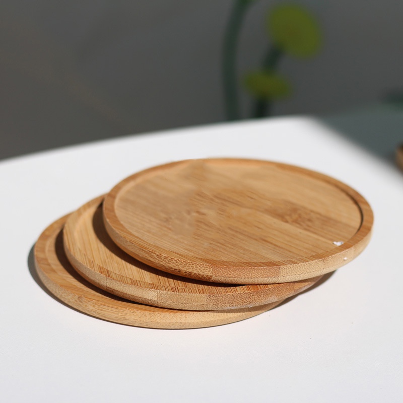 Heat Insulation Bamboo Coaster – обзор и цена Desktop Organizer Bamboo