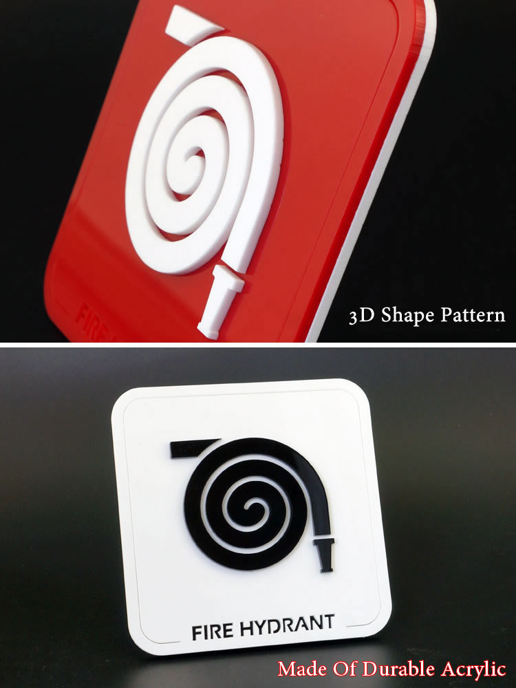 Waterproof Acrylic Warning Sig – обзор и цена Home Office Icon