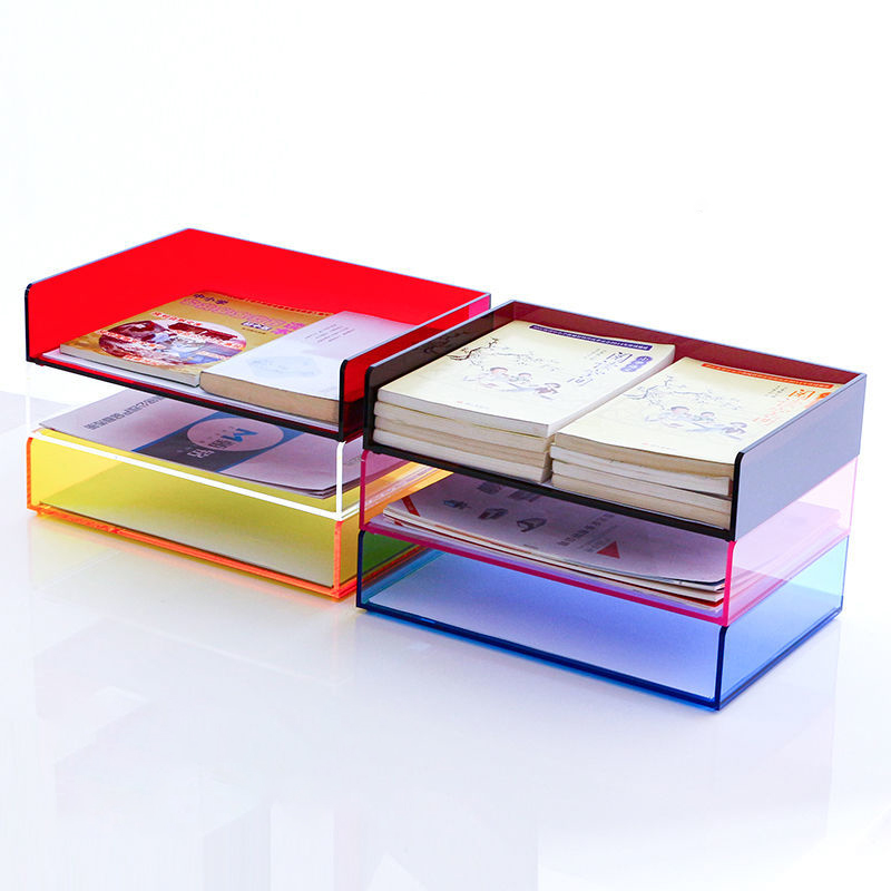 Acrylic File Paper Organizer L – обзор и цена Letter Tray Desk