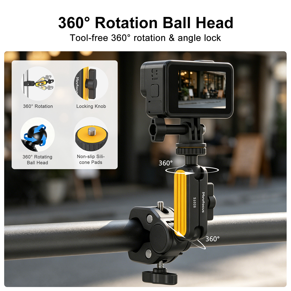 Super Clamp with 360° Dual Bal – обзор и цена Monitor Arm Dual