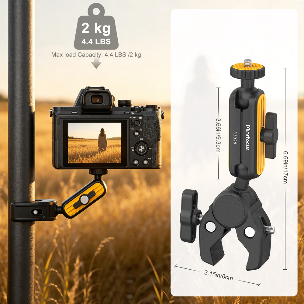 Super Clamp with 360° Dual Bal – обзор и цена Monitor Arm Dual