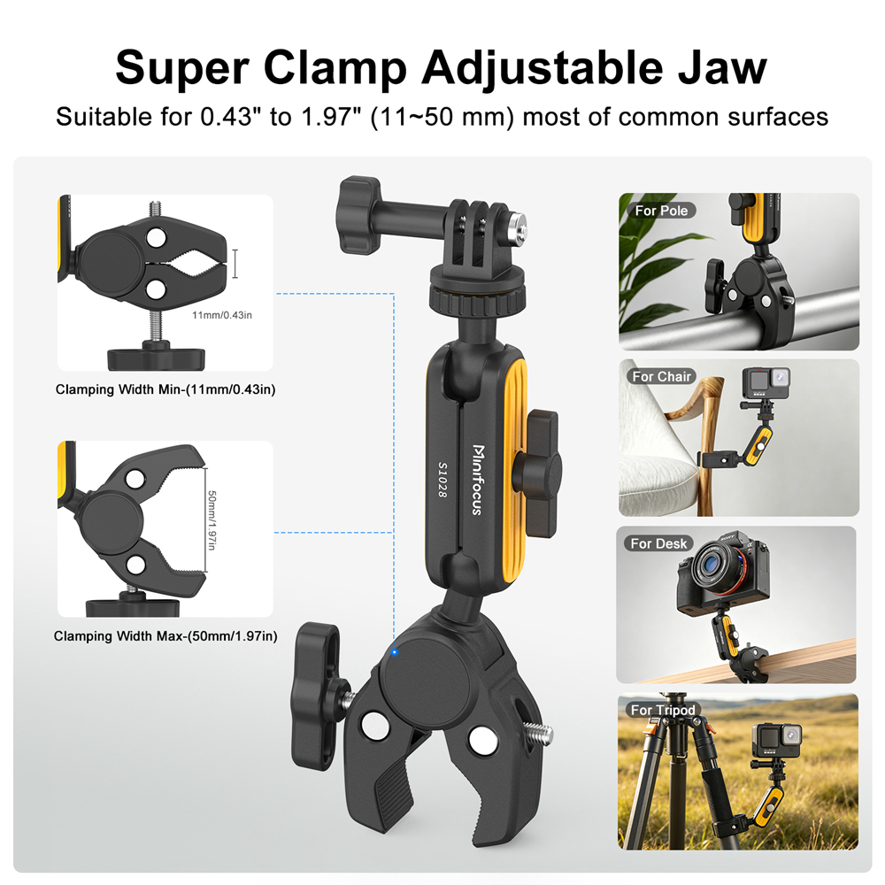 Super Clamp with 360° Dual Bal – обзор и цена Monitor Arm Dual