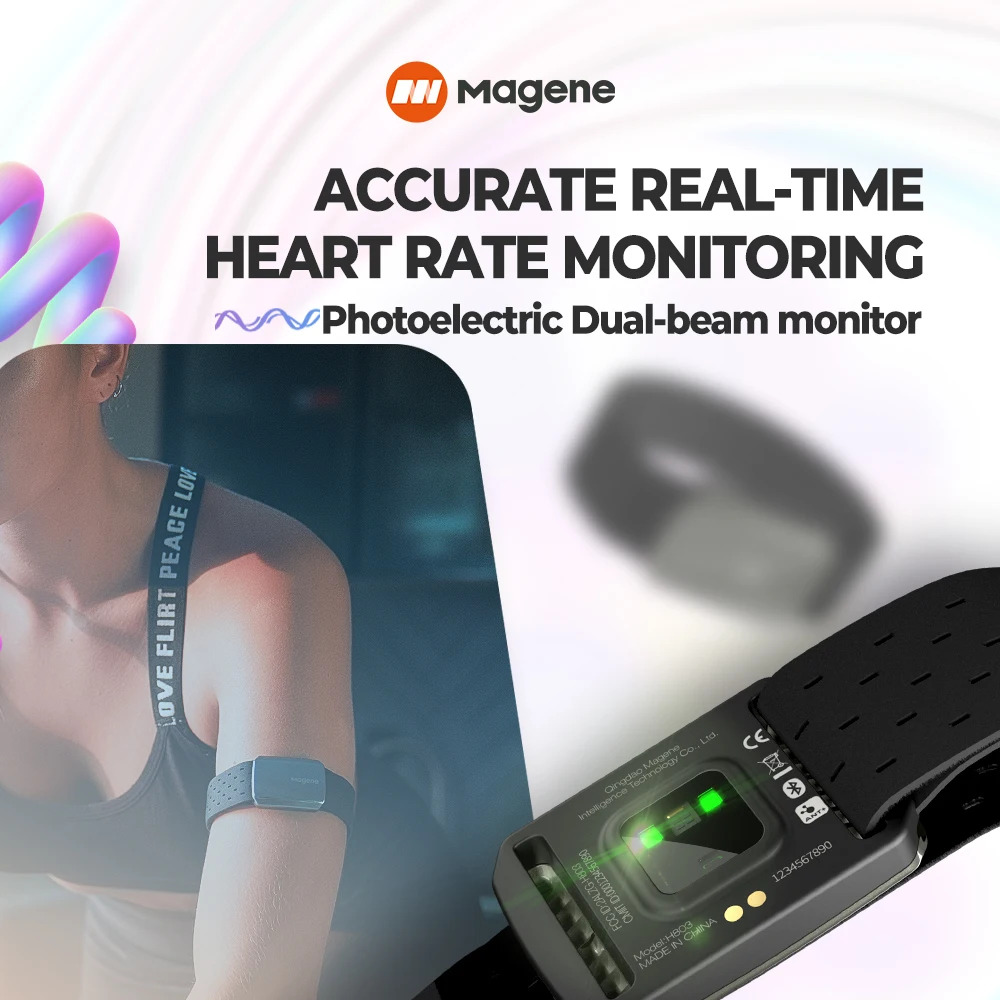 Magene H803 Heart Rate Armband – обзор и цена Monitor Arm Dual
