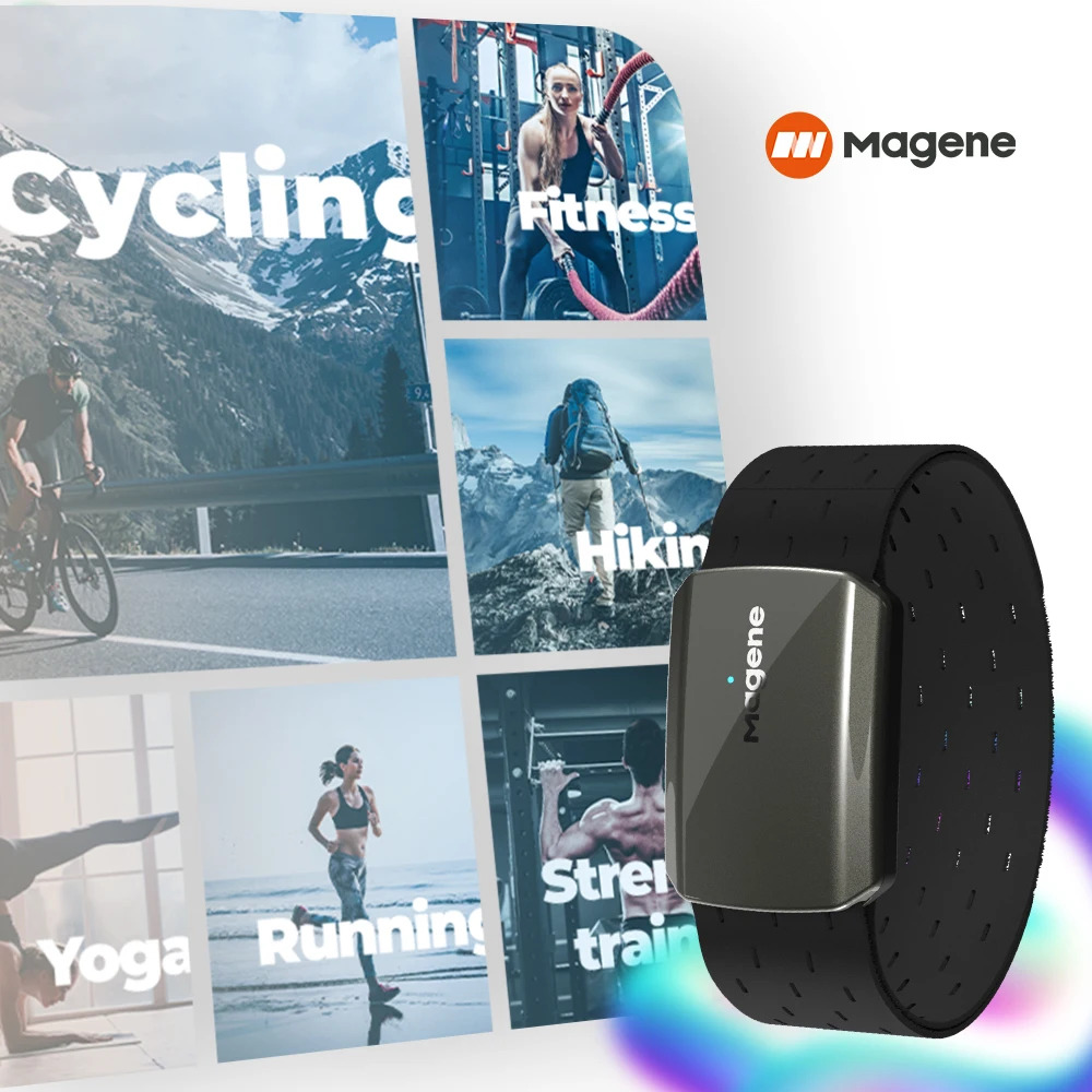 Magene H803 Heart Rate Armband – обзор и цена Monitor Arm Dual