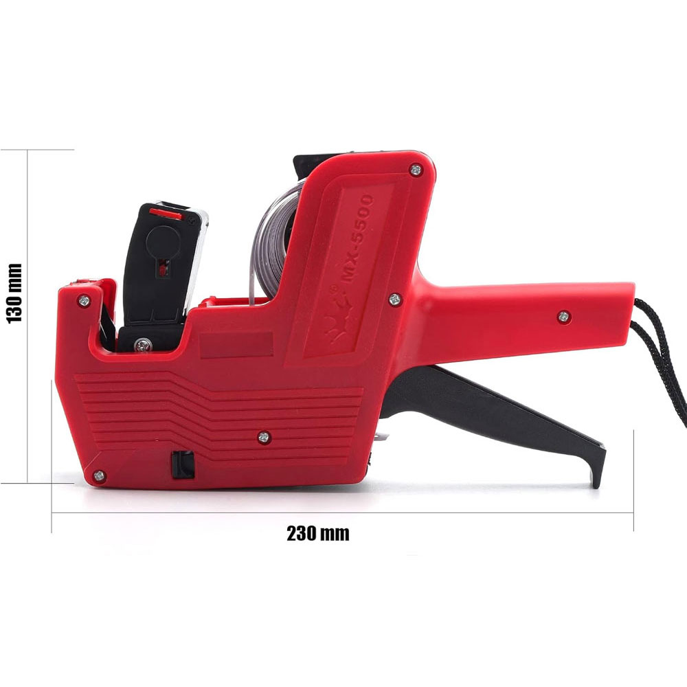 Red MX-5500A 8-bit label gun w – обзор и цена Label Maker Machine