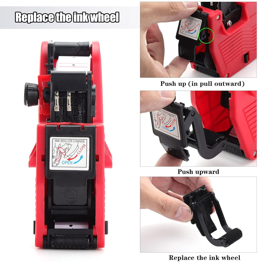 Red MX-5500A 8-bit label gun w – обзор и цена Label Maker Machine