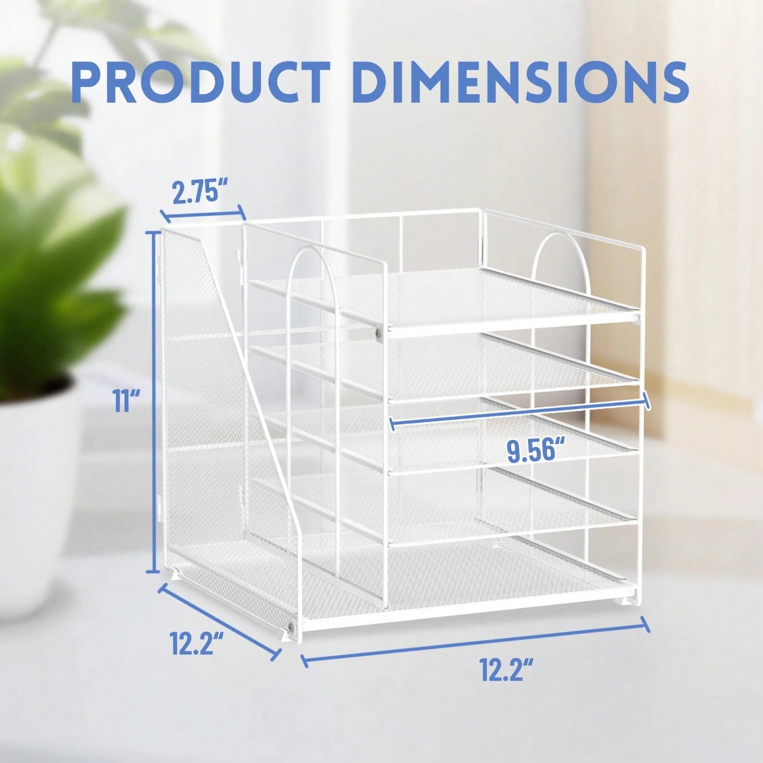 5-Tier Desk Organizer With Fil – обзор и цена Letter Tray Desk