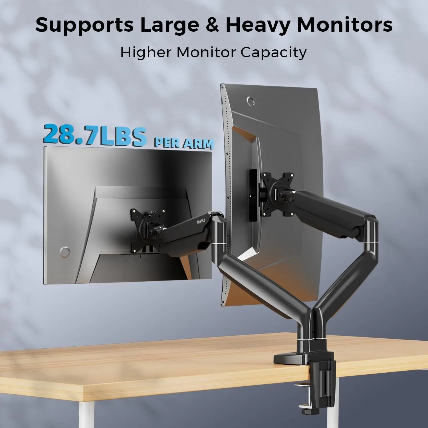 Curved Monitor Mount Dual Moni – обзор и цена Monitor Arm Dual