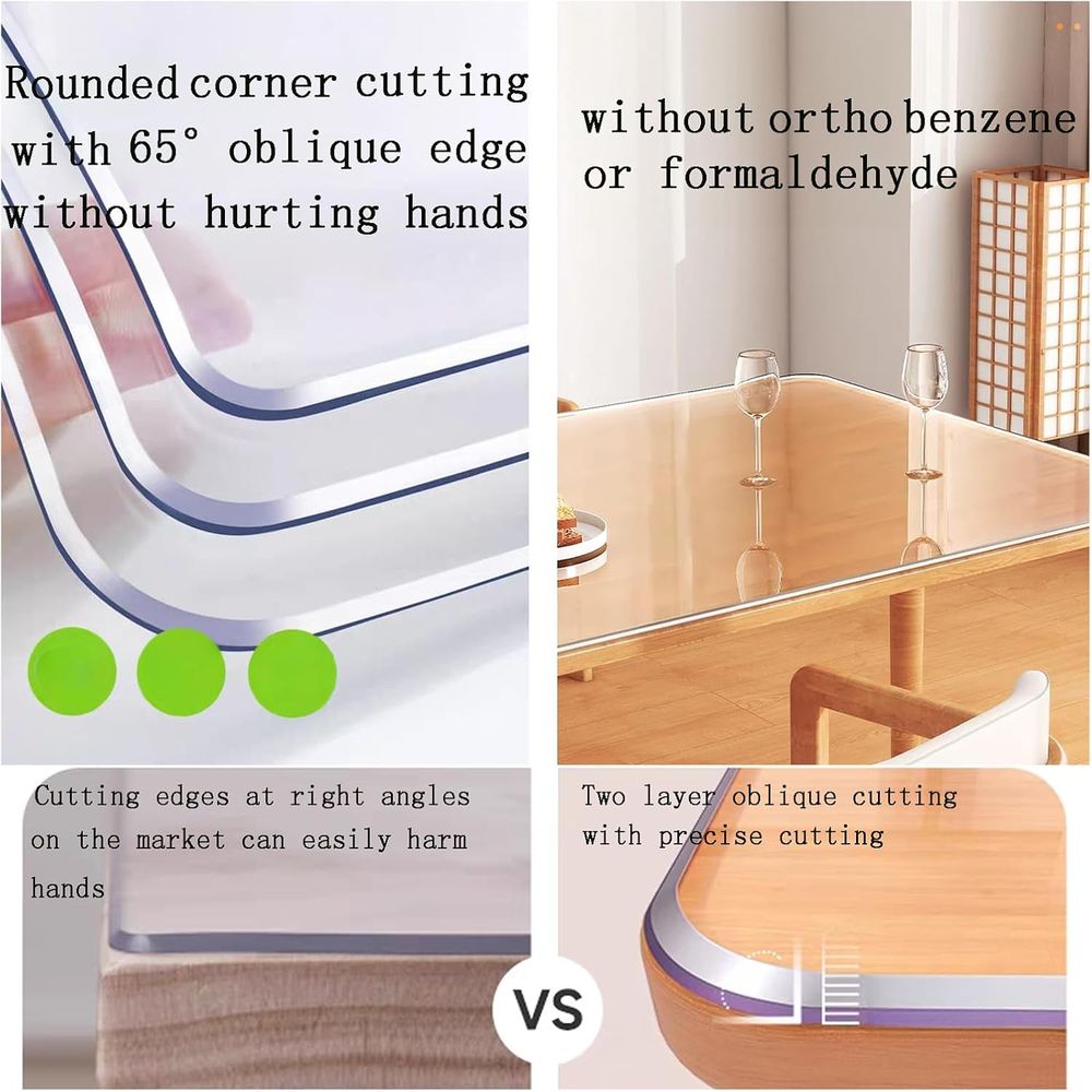 42x64 Clear PVC Desk Mat Prote – обзор и цена Home Office Desk