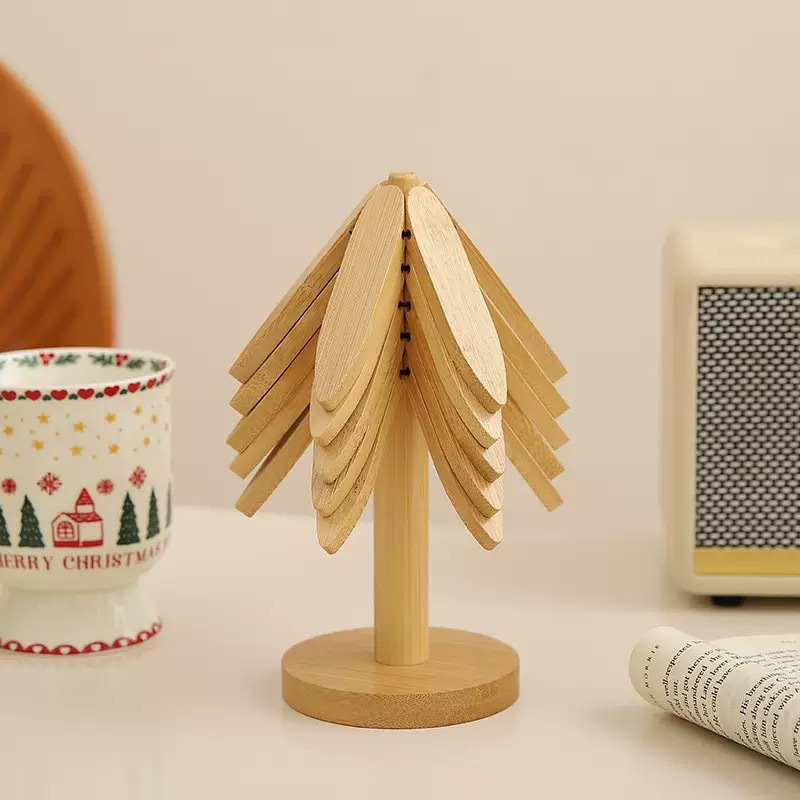 Heat Resistant Tree Shaped Tab – обзор и цена Desktop Organizer Bamboo