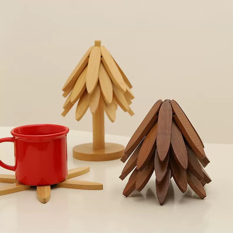 Heat Resistant Tree Shaped Tab – обзор и цена Desktop Organizer Bamboo