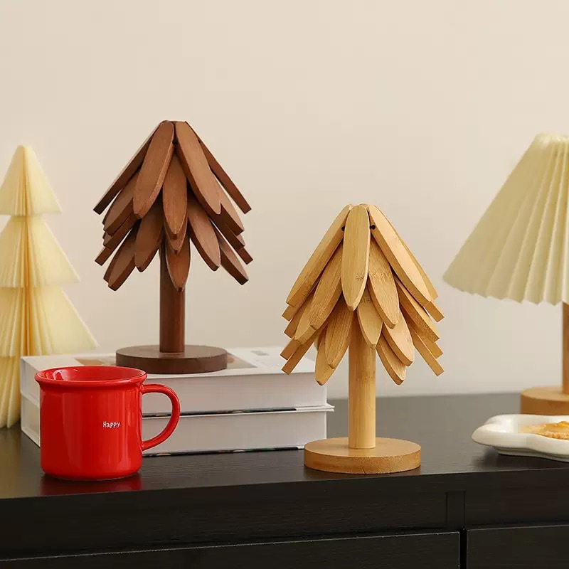 Heat Resistant Tree Shaped Tab – обзор и цена Desktop Organizer Bamboo