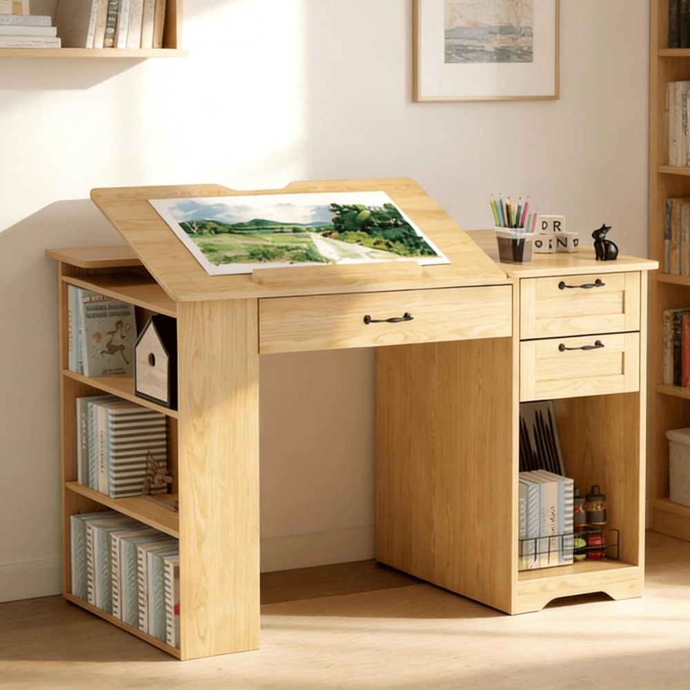 Adjustable Desk with Storage,  – обзор и цена Home Office Desk