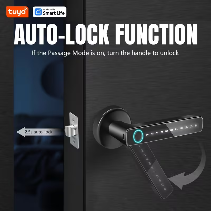 Tuya Smart 5‑in‑1 Fingerprint  – обзор и цена Home Office Immigration