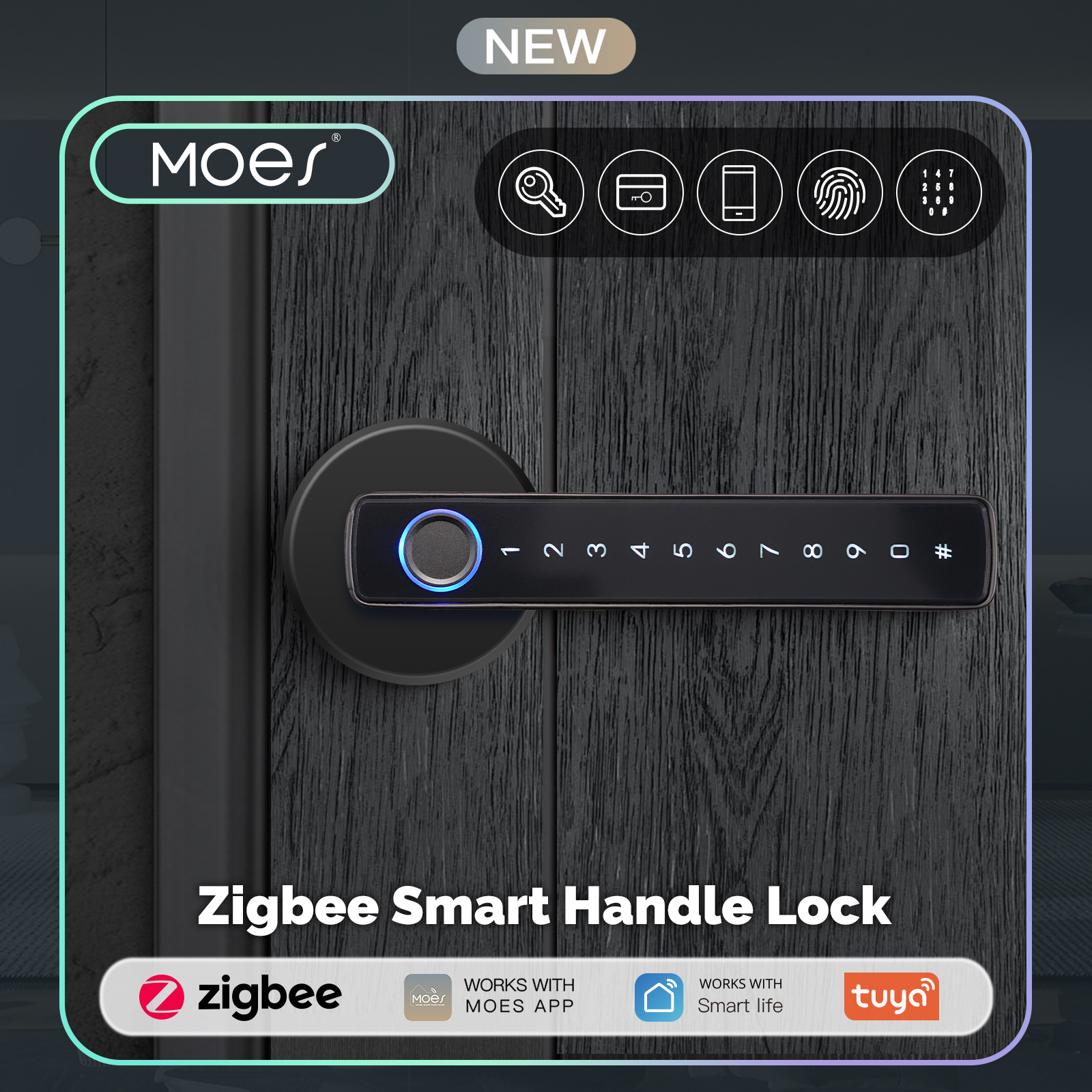 MOES Tuya Zigbee Smart Fingerp – обзор и цена Home Office Immigration