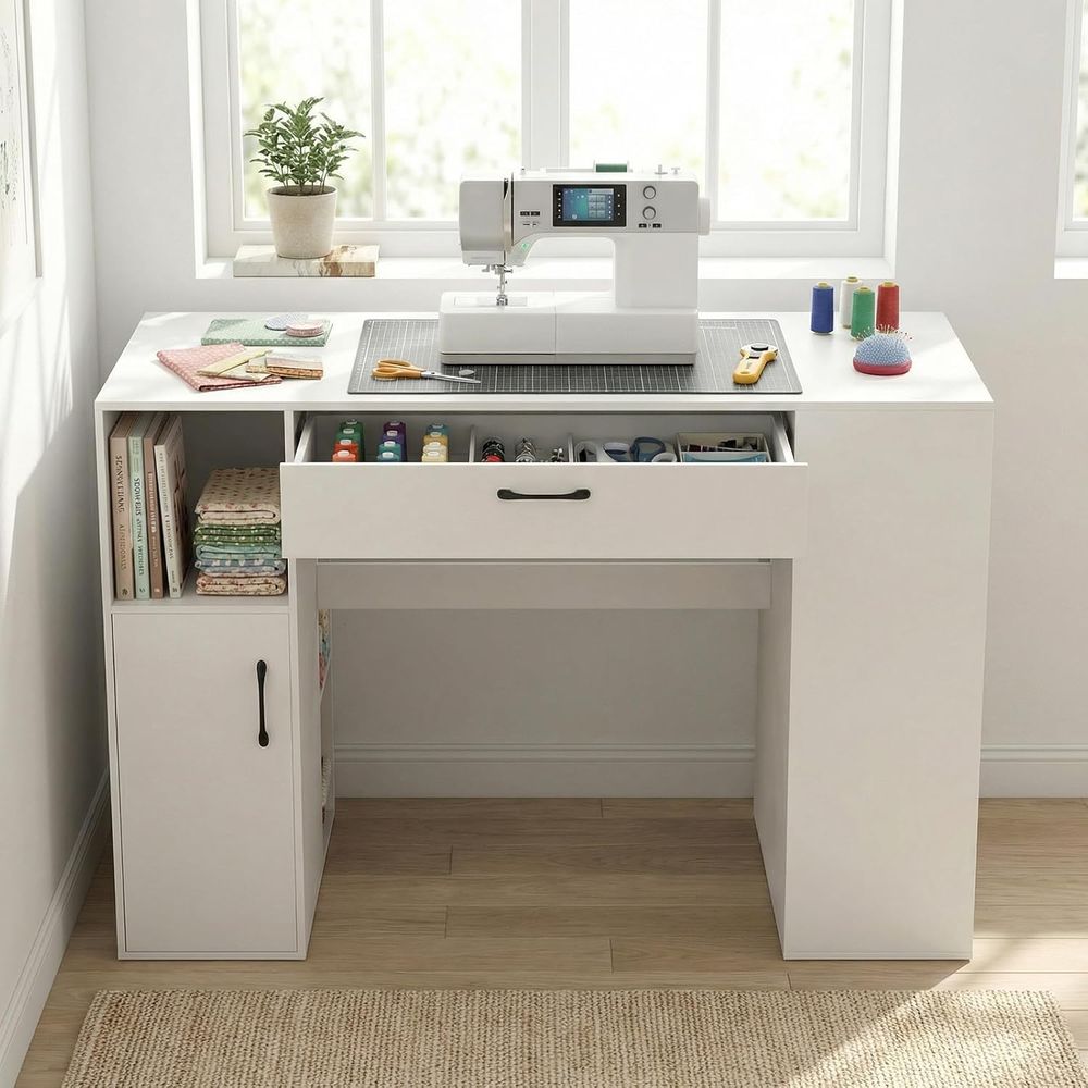 Adjustable Height Sewing Desk  – обзор и цена Home Office Desk