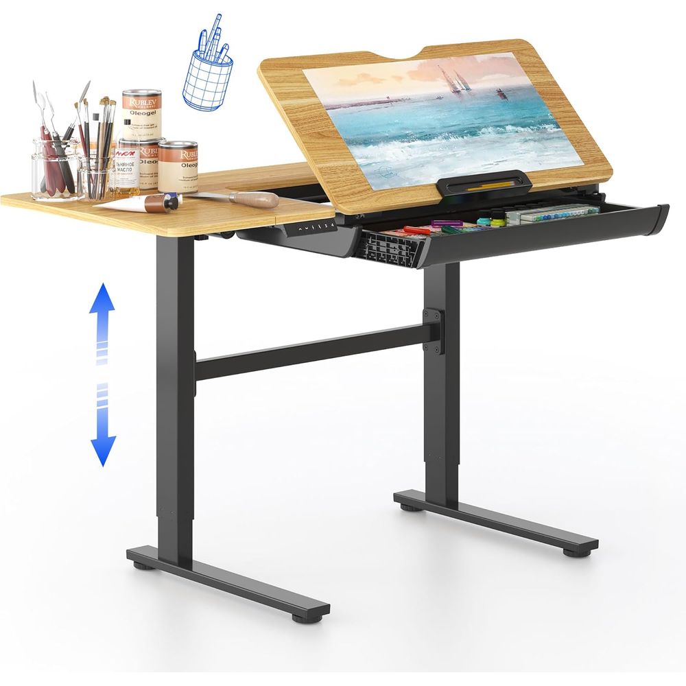 Adjustable Height Electric Sta – обзор и цена Home Office Desk