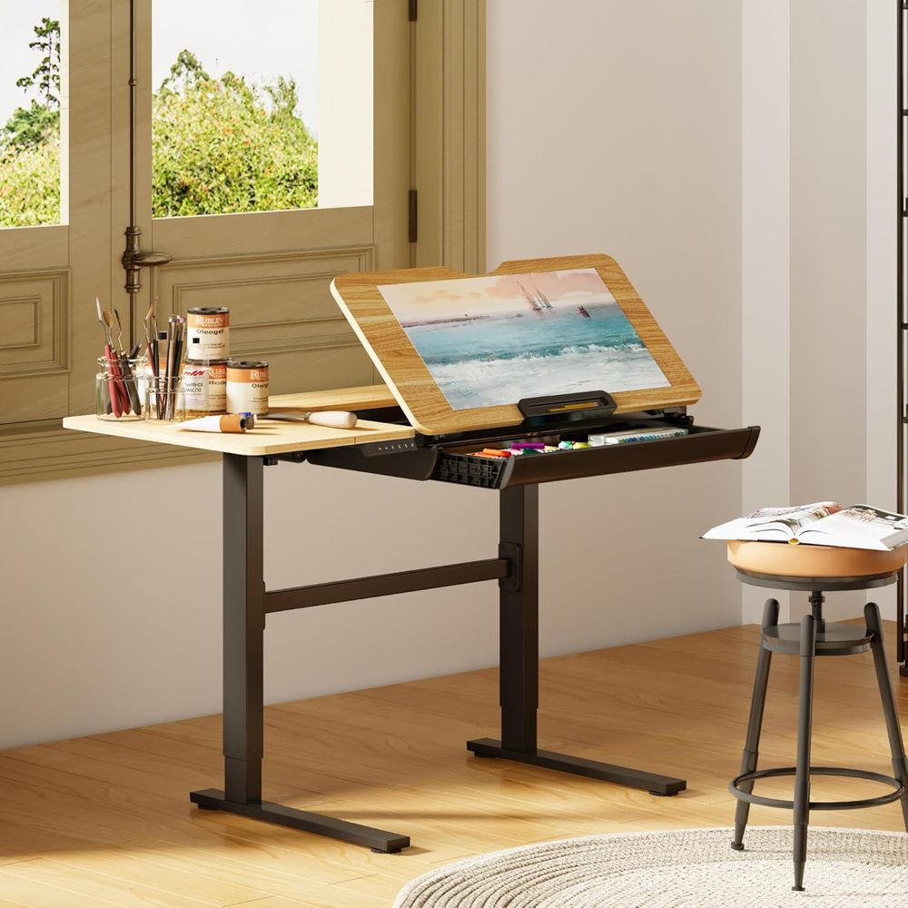 Adjustable Height Electric Sta – обзор и цена Home Office Desk