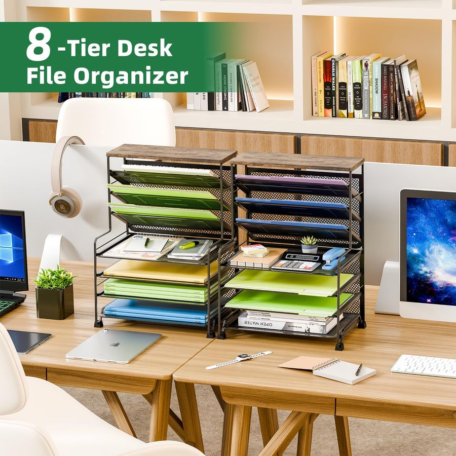 Trending 7 Tier Desk File Orga – обзор и цена Letter Tray Desk