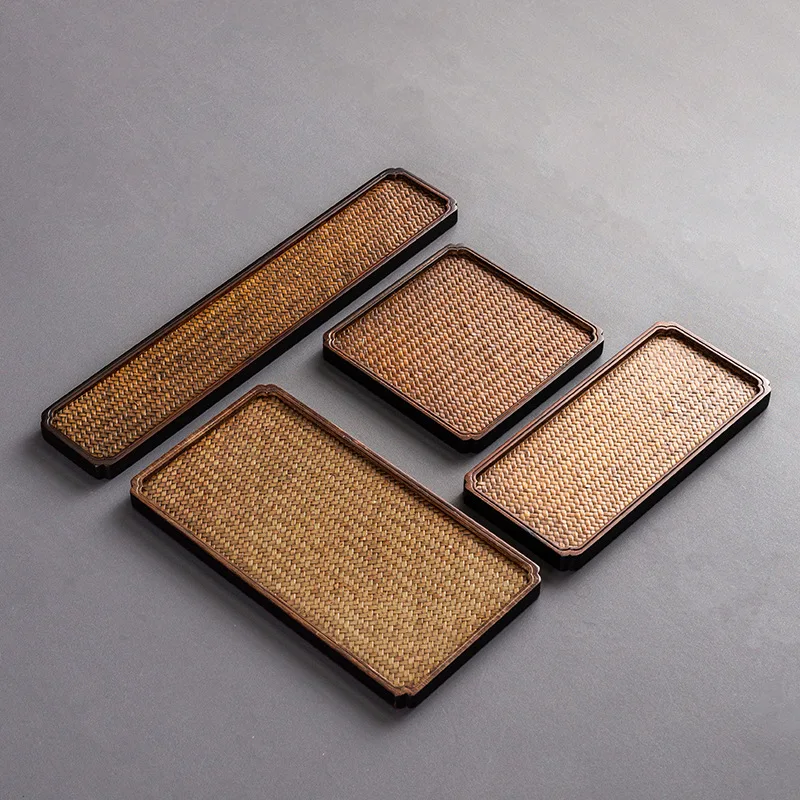 Bamboo Tea Tray Dry Brew Table – обзор и цена Desktop Organizer Bamboo