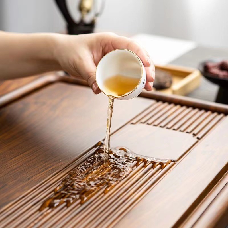 High Grade Large Tea Tray Huan – обзор и цена Desktop Organizer Bamboo