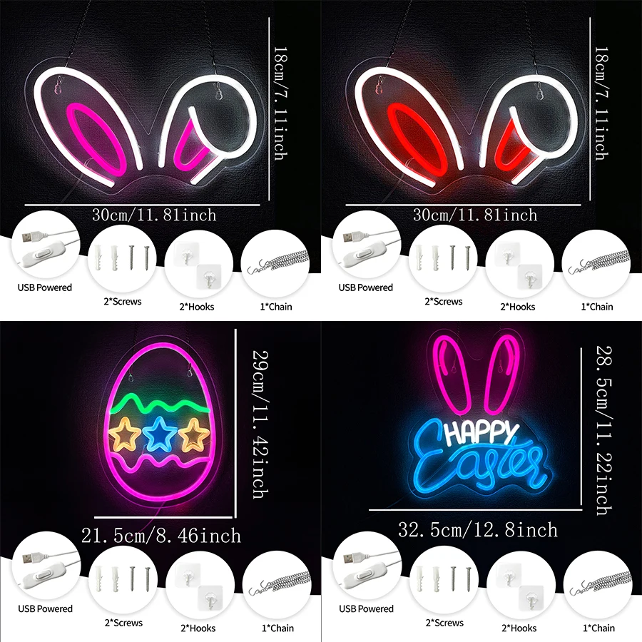 Easter Gifts，Happy Easter Led  – обзор и цена Home Office Icon