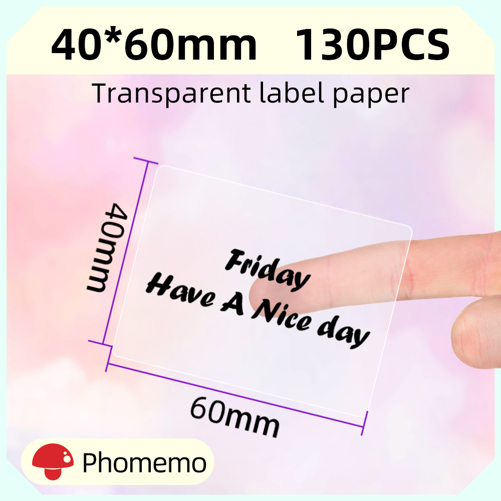 Phomemo Clear Transparent Squa – обзор и цена Label Maker Machine