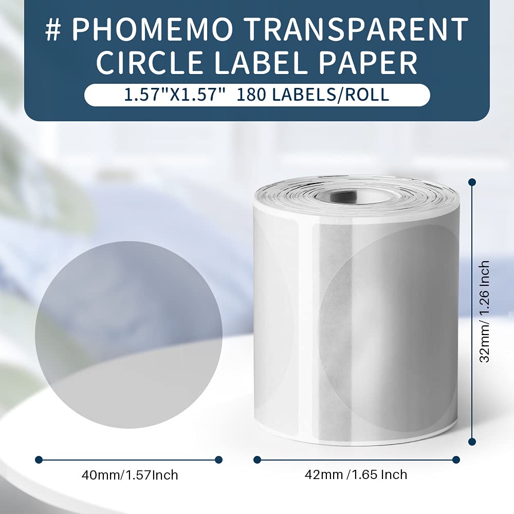 Phomemo Clear Transparent Squa – обзор и цена Label Maker Machine
