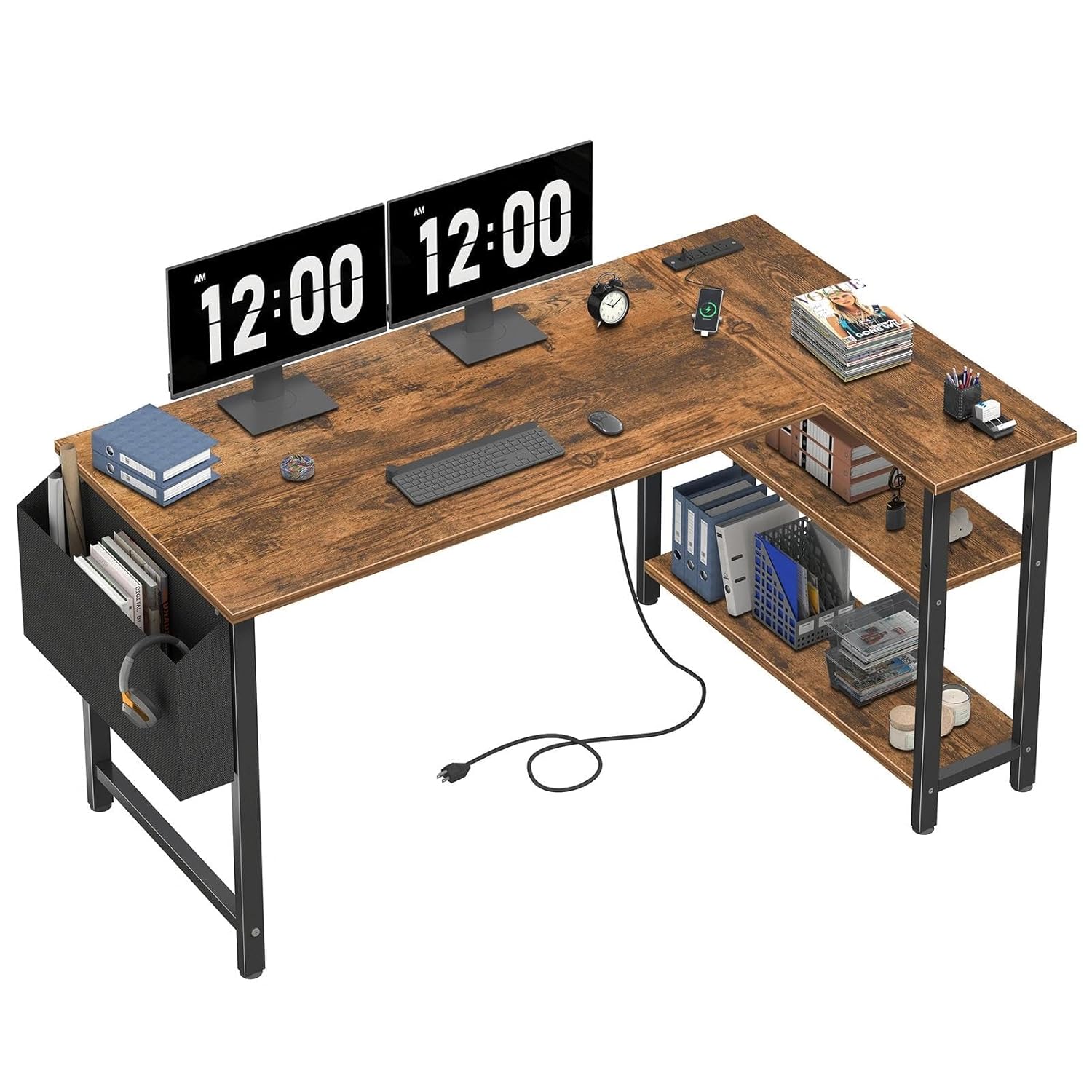 L Shaped Computer Desk with Ou – обзор и цена Home Office L Shaped Desk