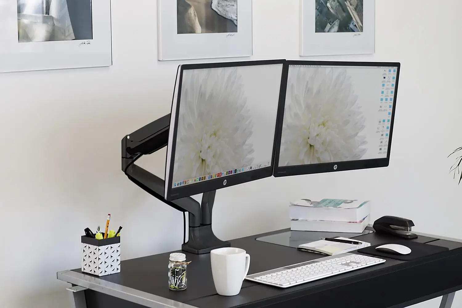 Dual Monitor Arm Mount | Desk  – обзор и цена Monitor Arm Dual