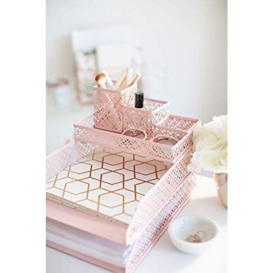 Desk Organizer Set for Women 6 – обзор и цена Letter Tray Desk