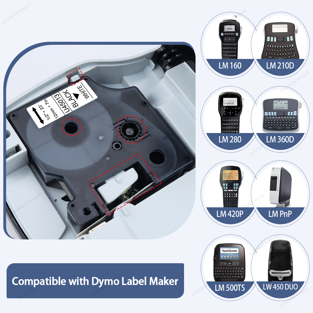 3/5PK Dymo D1 Label Tape 45013 – обзор и цена Label Maker Machine