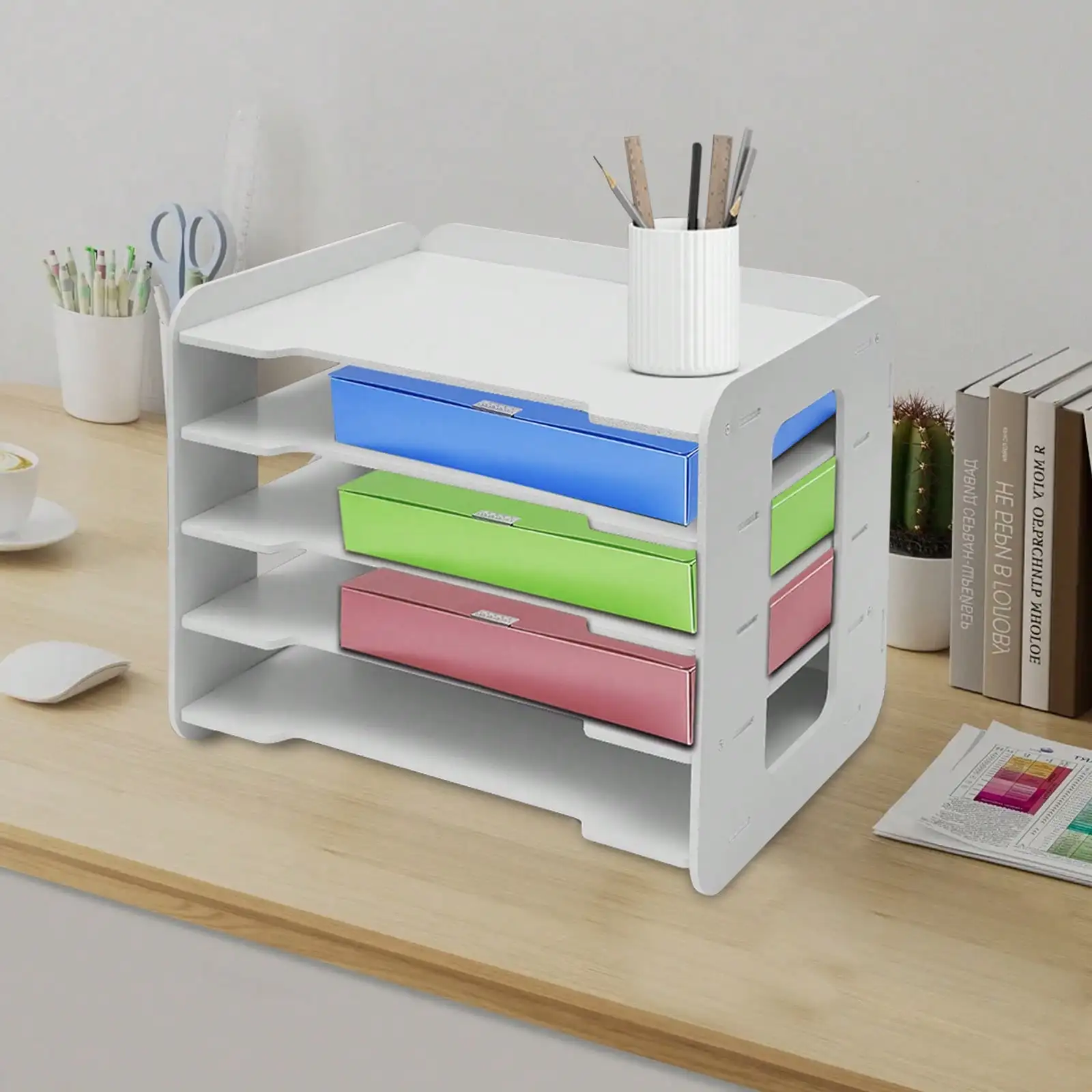 L Shaped Desk, 66