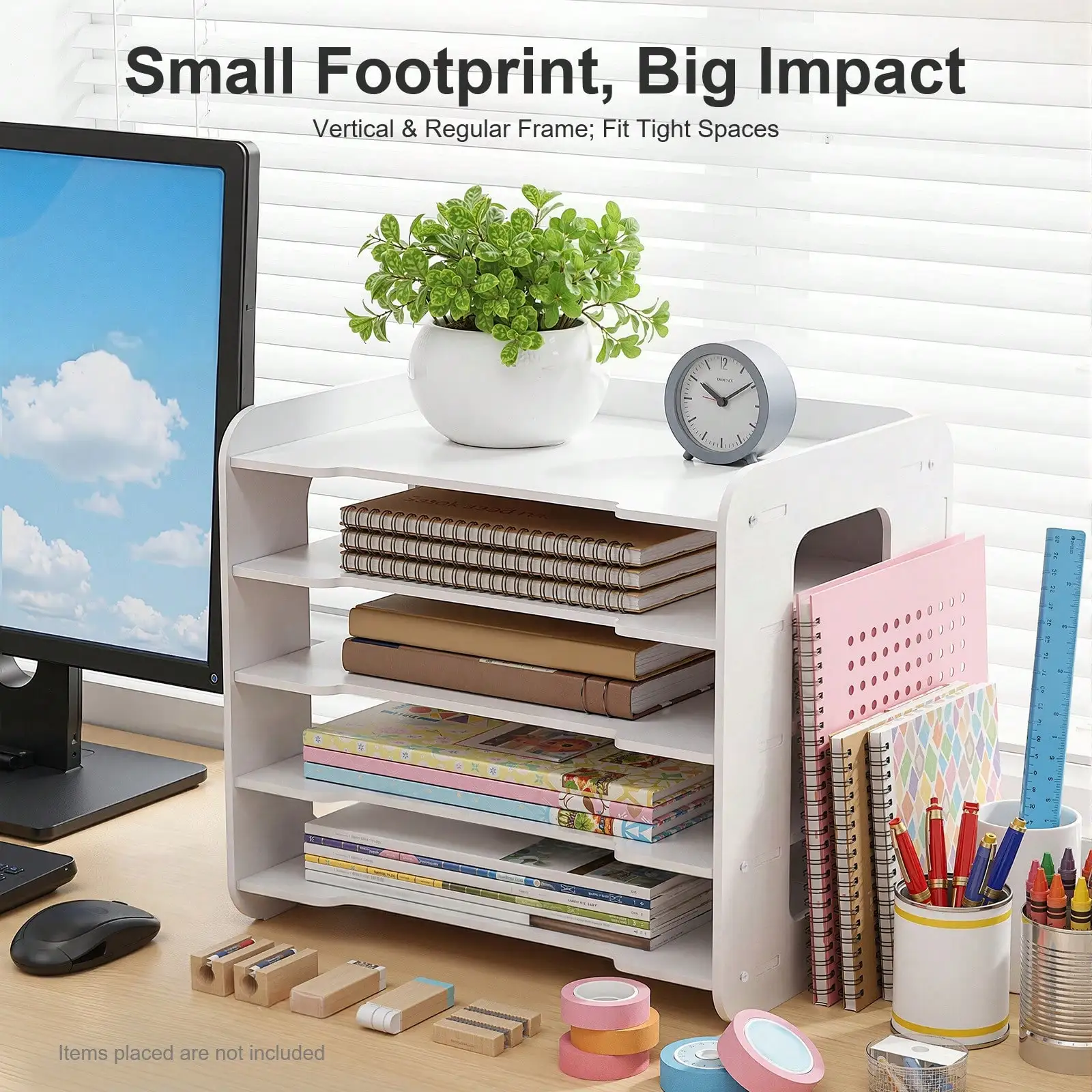 L Shaped Desk, 66