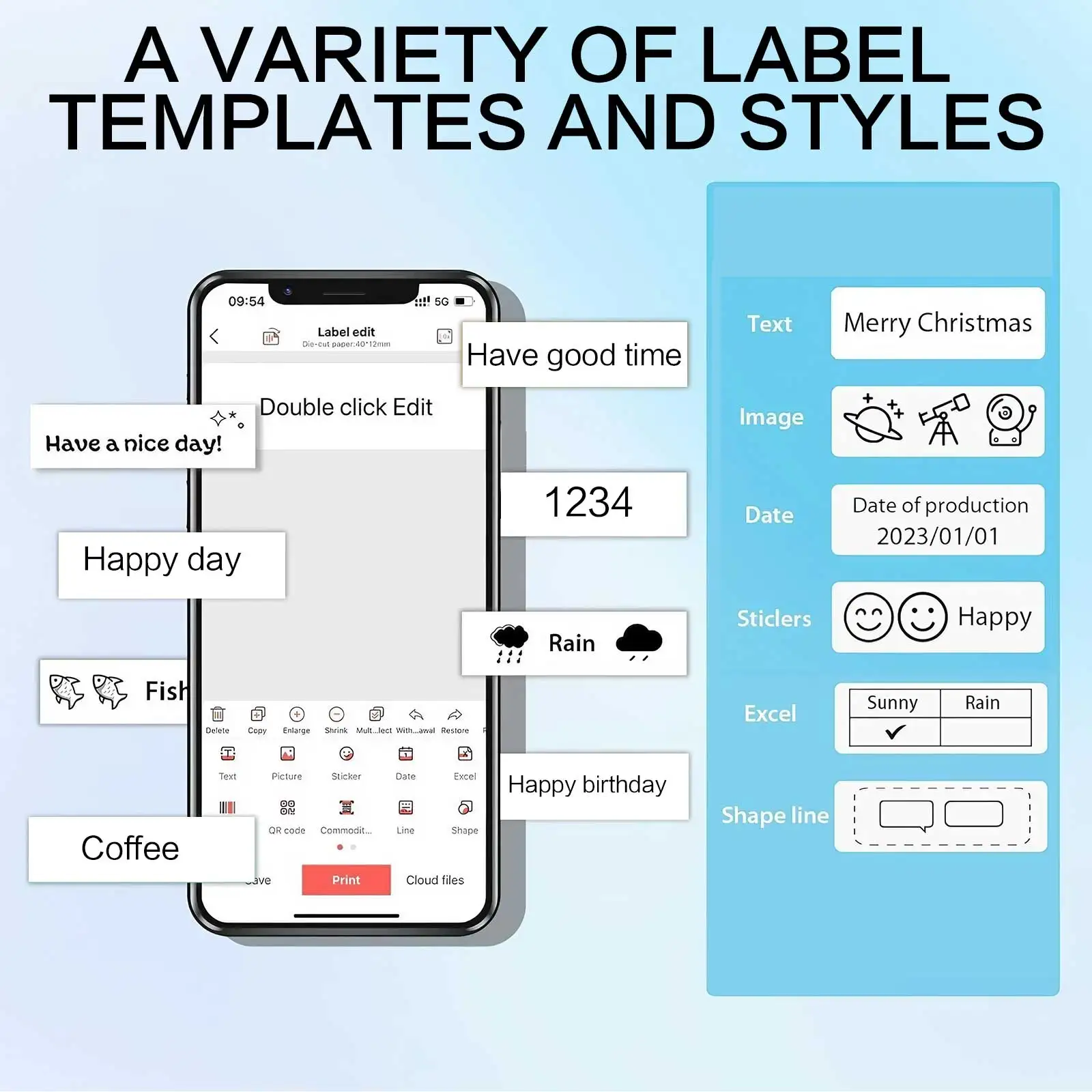 Wireless Portable Label Printe – обзор и цена Label Maker Machine