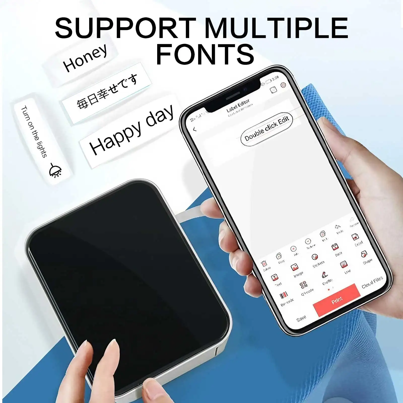 Wireless Portable Label Printe – обзор и цена Label Maker Machine