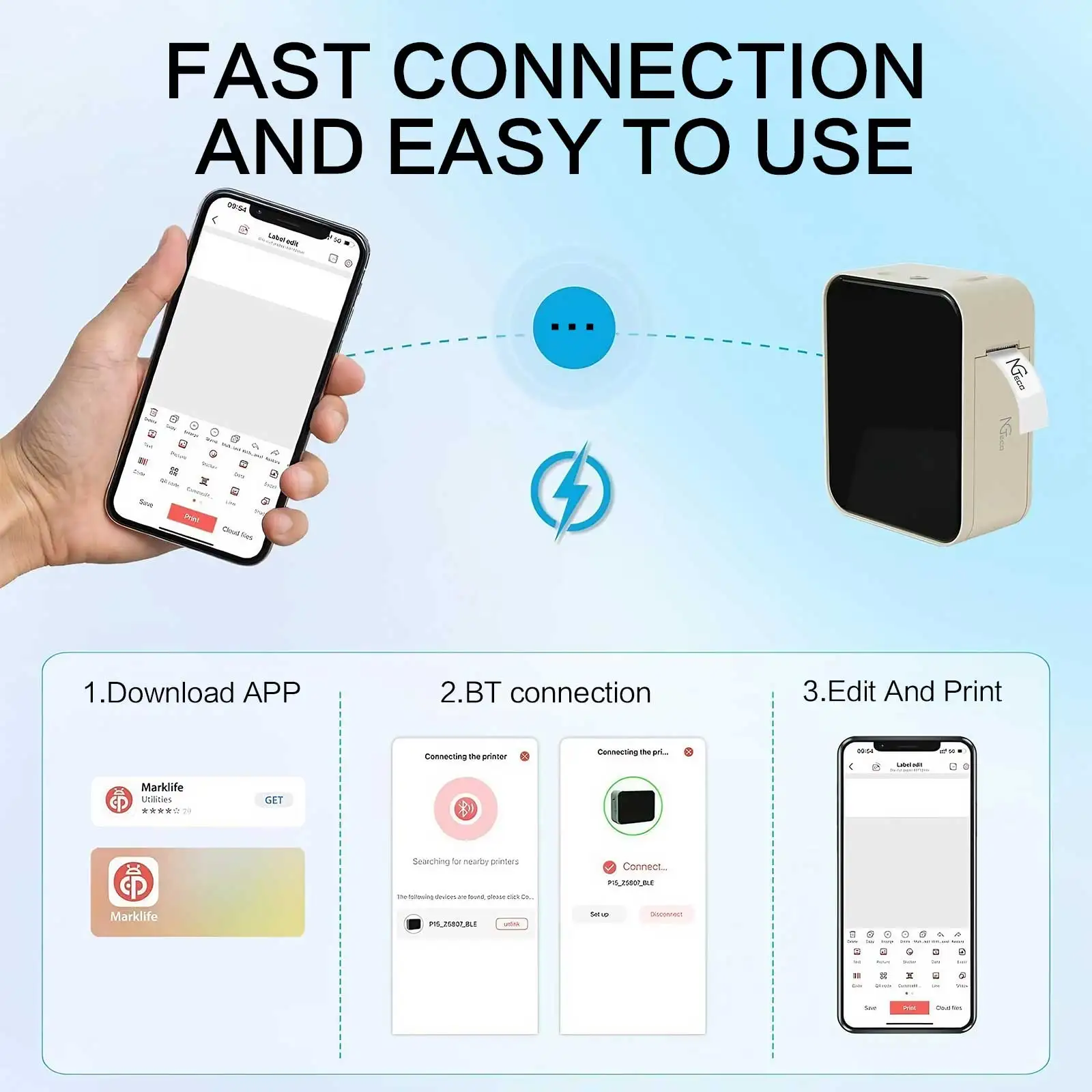Wireless Portable Label Printe – обзор и цена Label Maker Machine